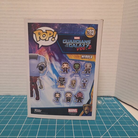 Funko POP Marvel MCU Guardians of the Galaxy Nebula 203 Vinyl Figure - Picture 3 of 6
